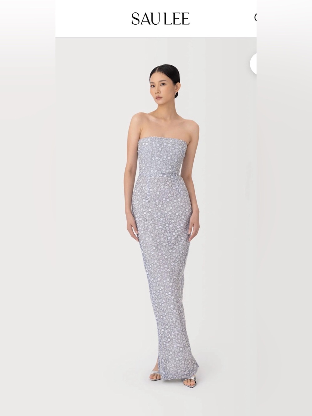 TILLY STRAPLESS MAXI DRESS- WORN ONCE